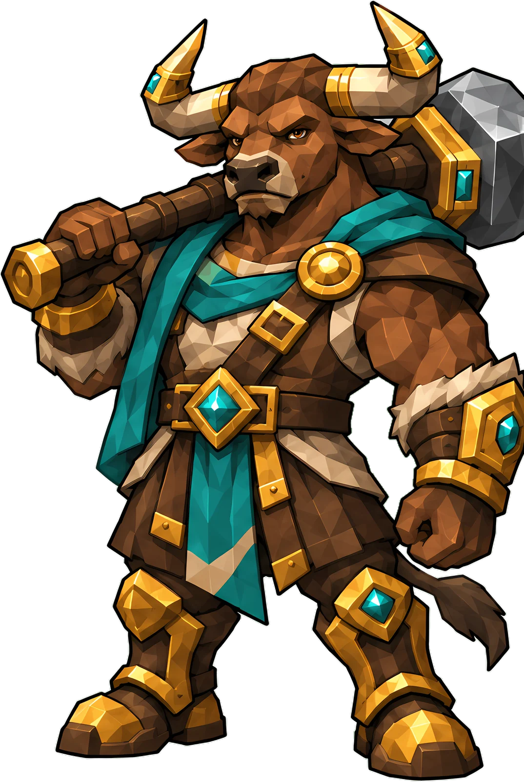 Torvos the Deserter, Tank · Melee hero of Titan Blood