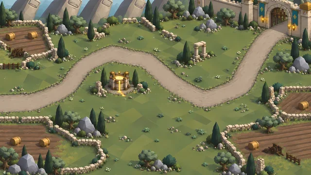 Battle 1 map: Kaleon Well