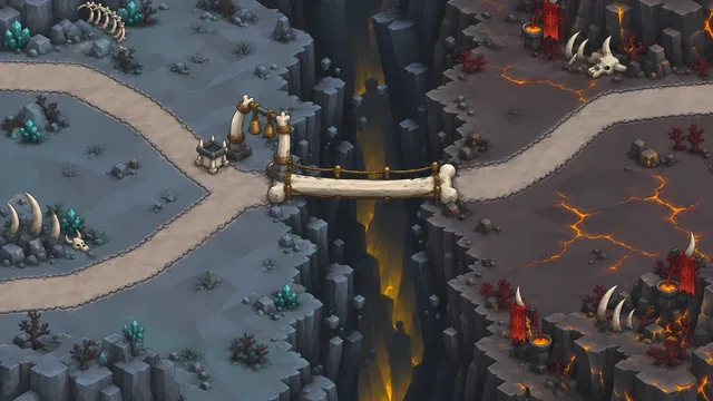 Battle 7 map: Collarbone Bridge
