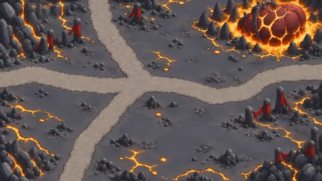 Battle 8 map: Heart Mountain